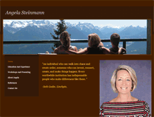 Tablet Screenshot of angelasteinmann.com